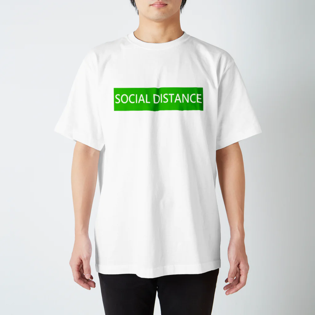 HirahiraのSocial distance スタンダードTシャツ