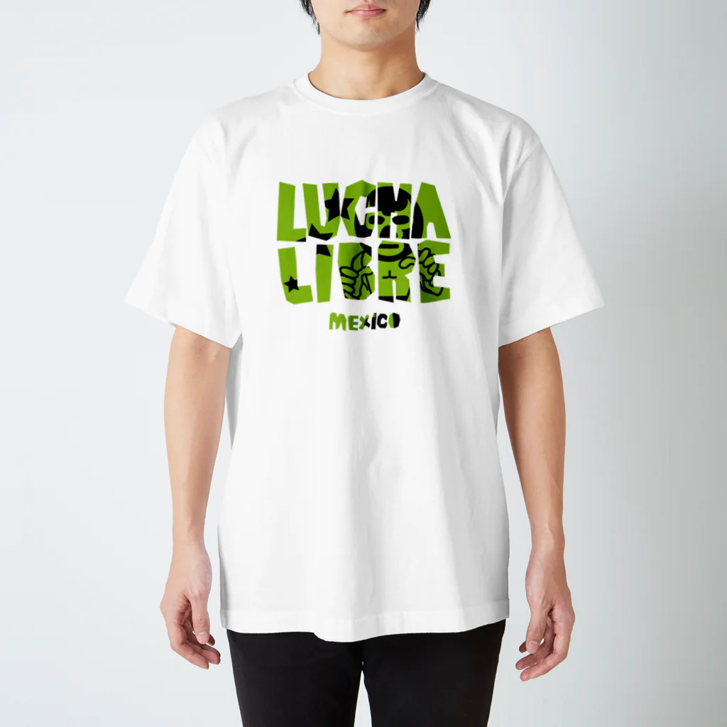 LUCHAのLUCHA LIBRE mexico スタンダードTシャツ