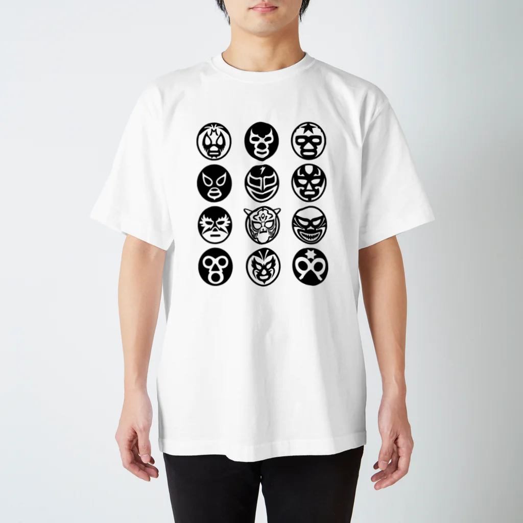 LUCHAのMASKMAN TWELVEmono スタンダードTシャツ