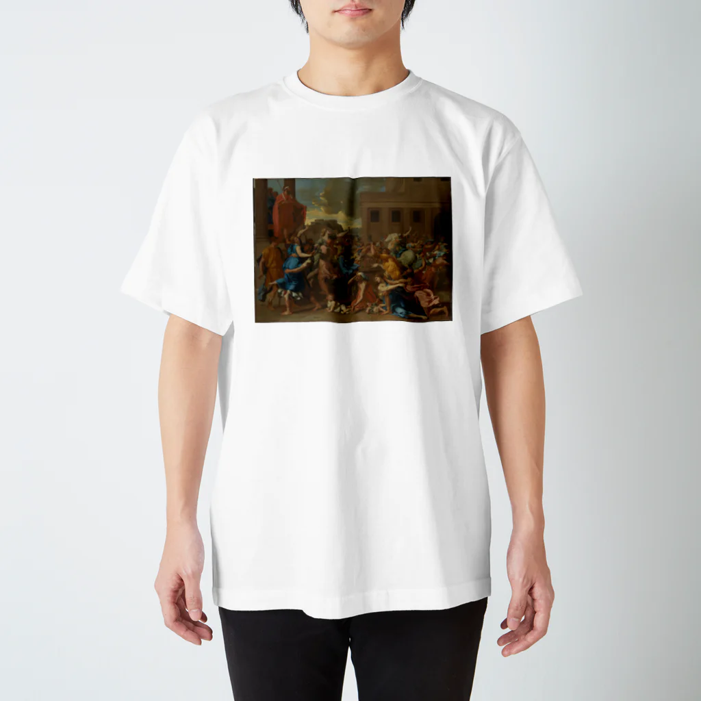 public domainのThe Abduction of the Sabine Women スタンダードTシャツ