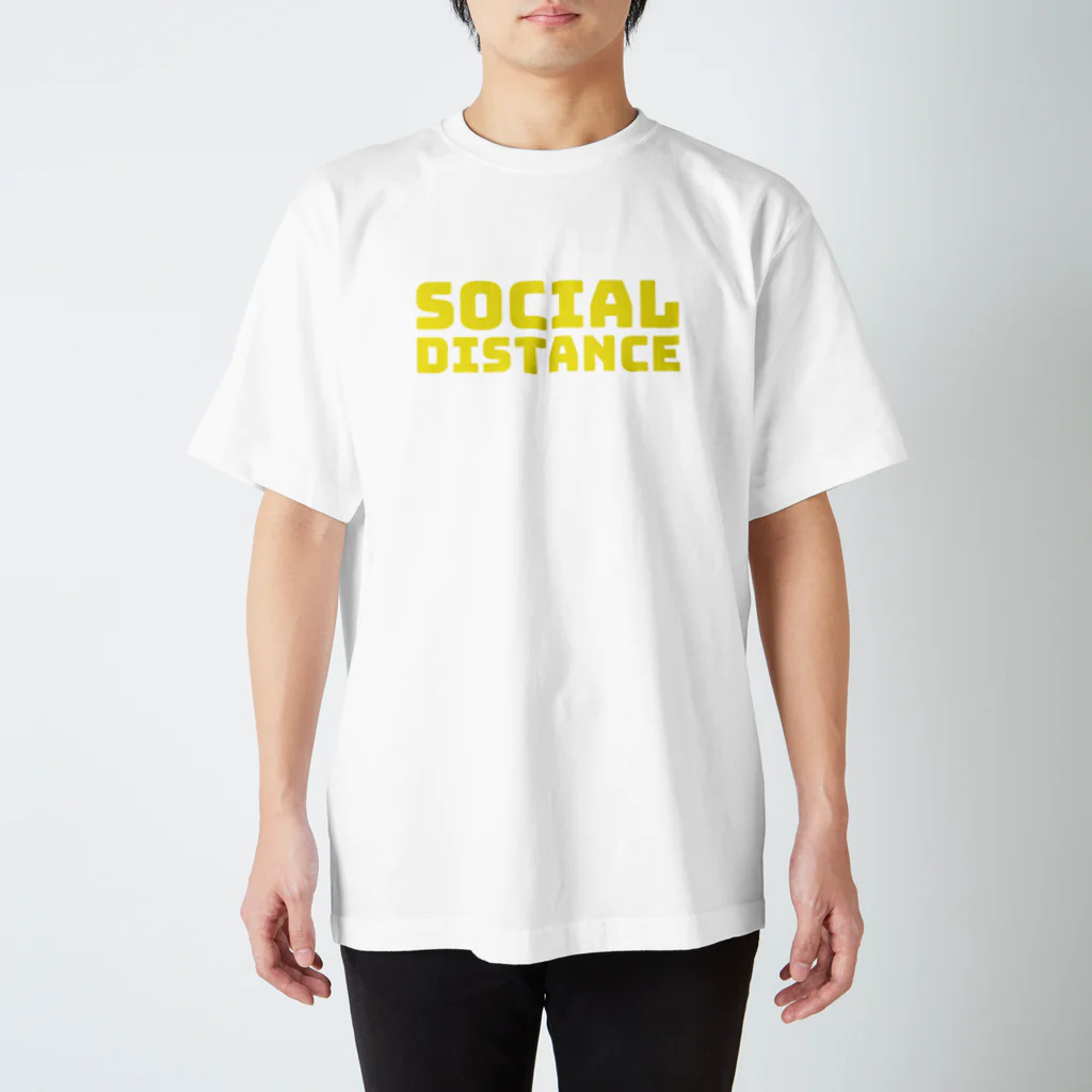 psssonのsocail distance Regular Fit T-Shirt