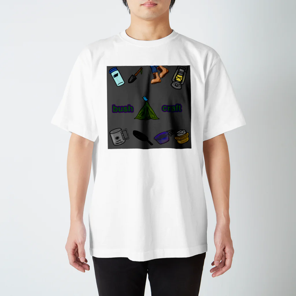 ハギナカＫＪのブッシュクラフトシリーズ Regular Fit T-Shirt