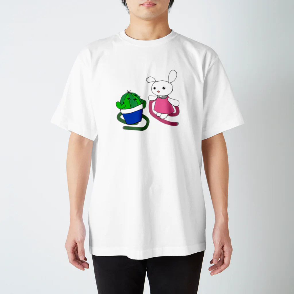 ぐりまるのカクうさ スタンダードTシャツ