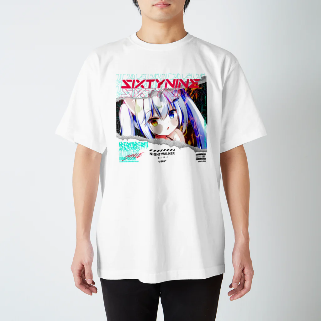 キラモンのフランちゃんのお店のfran_sq スタンダードTシャツ