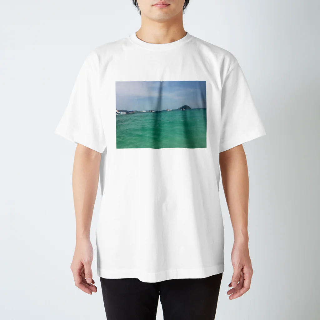 sakaaaの緑の海 Regular Fit T-Shirt