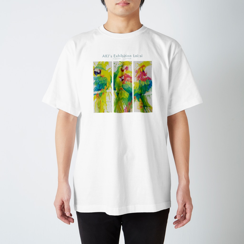 Akiss art ONLINE SHOPのオウムシリーズ Regular Fit T-Shirt