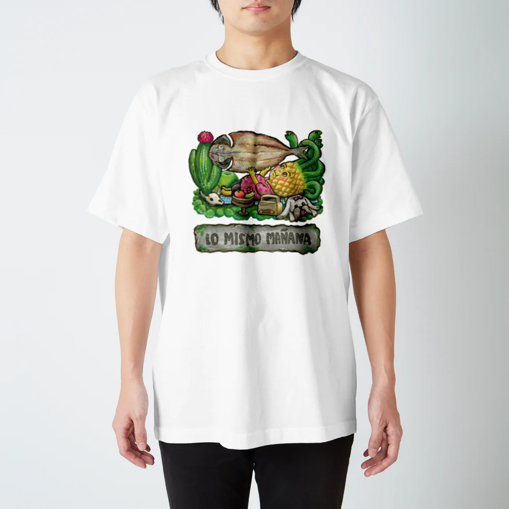 田中六大の鯵干物 スタンダードTシャツ