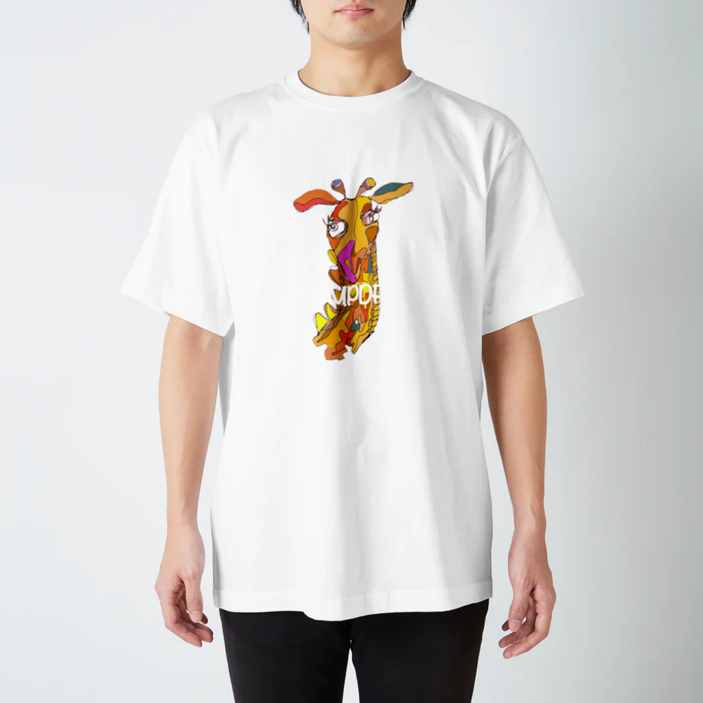 MPDRのGiraffe 「kijupo」 スタンダードTシャツ