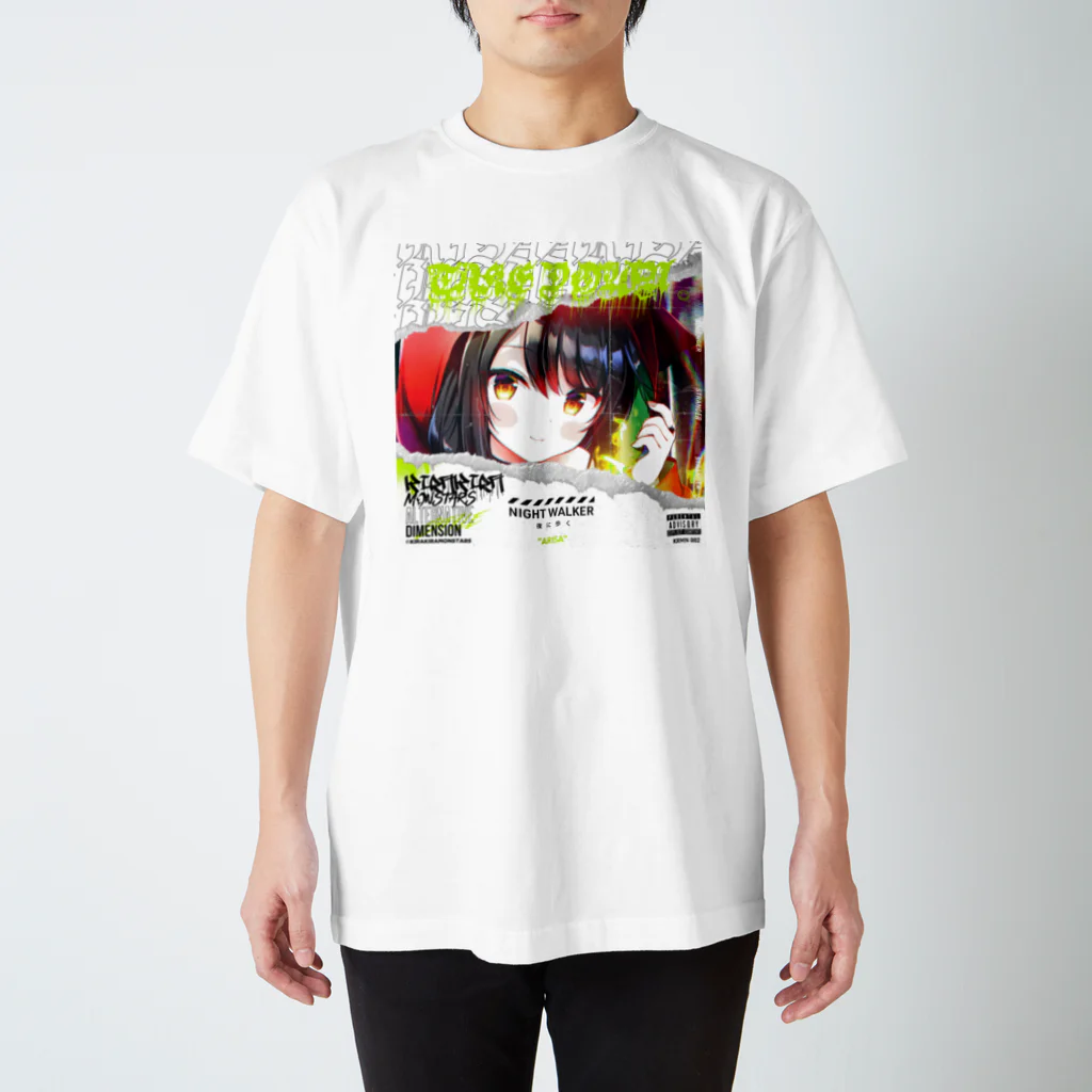 キラモンのフランちゃんのお店のsq_arisa_w Regular Fit T-Shirt