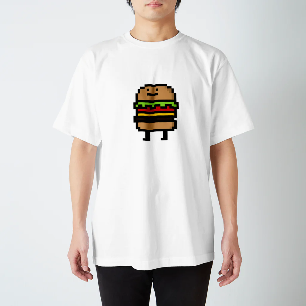 ムンバイマーケットのハンバーガー スタンダードTシャツ