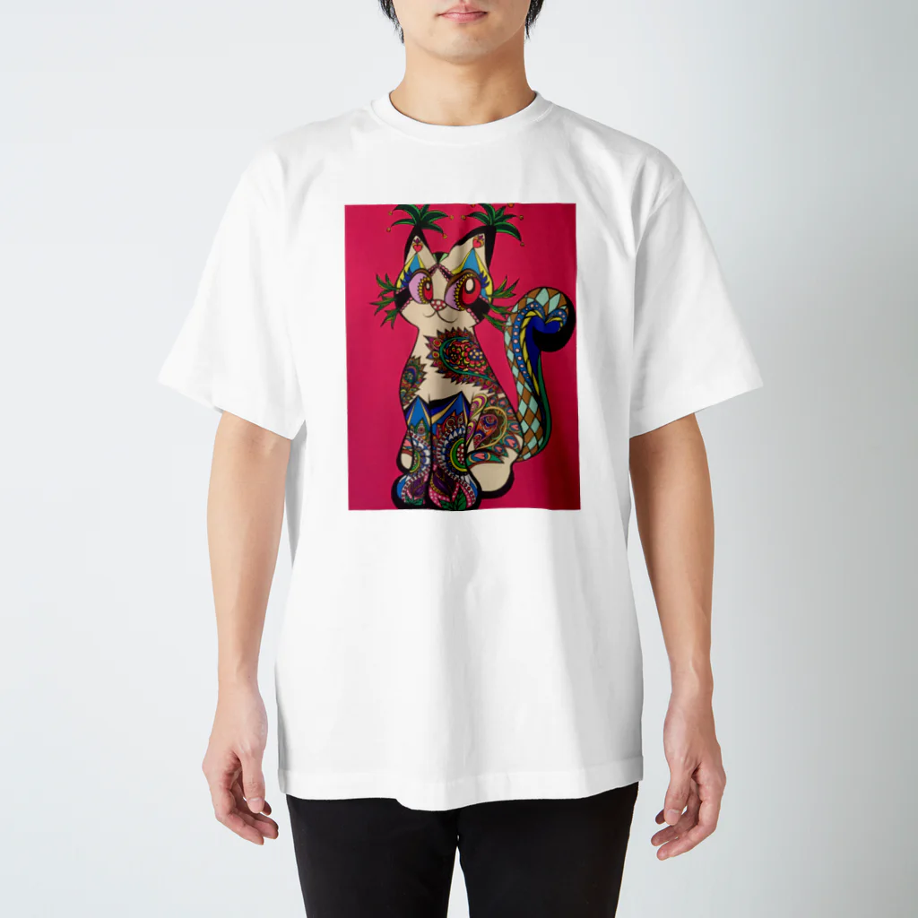 tomoe_yamauchi_love_のLove cat vol.5 Regular Fit T-Shirt