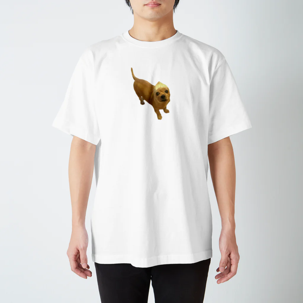 うちの犬の犬×玉ねぎ Regular Fit T-Shirt