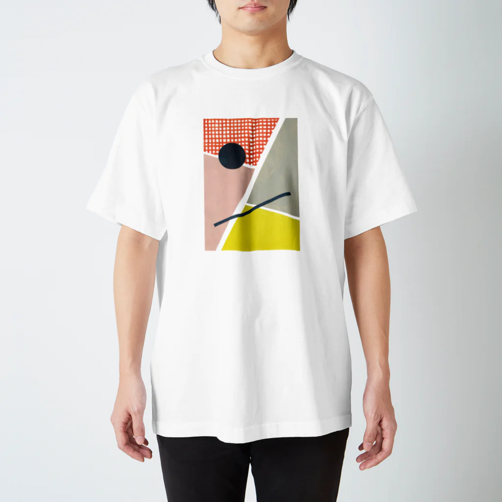 SON.S  - ソンス - 図案作家 -の円と線分 スタンダードTシャツ