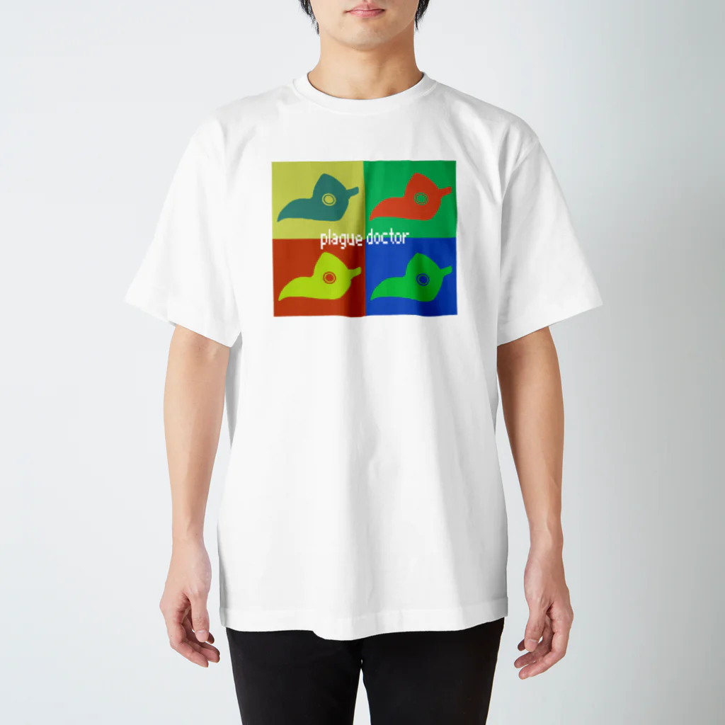 Zessanのペストマスク スタンダードTシャツ