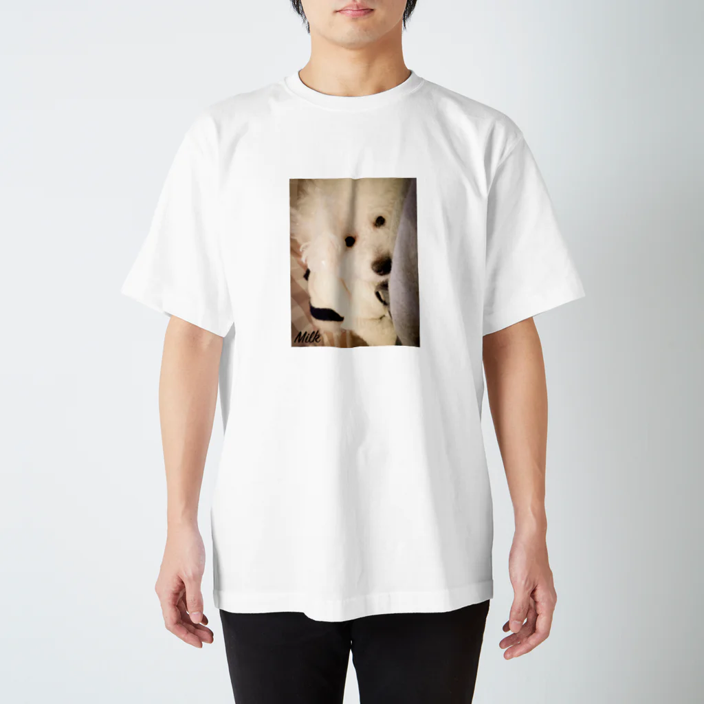 犬の靴屋さんDogSoxxのMilk スタンダードTシャツ