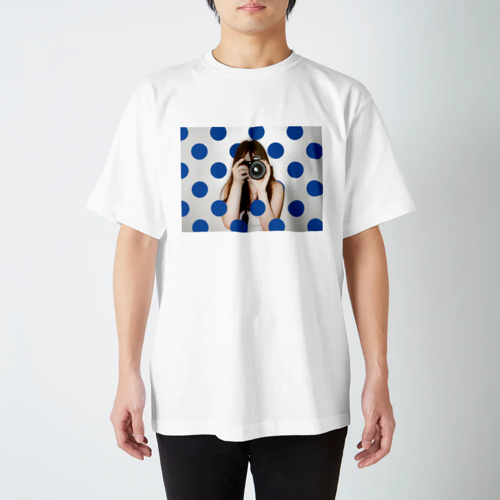 りちゃのblue Regular Fit T-Shirt