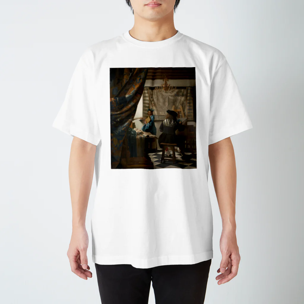 public domainの絵画芸術 / ヨハネス・フェルメール Regular Fit T-Shirt
