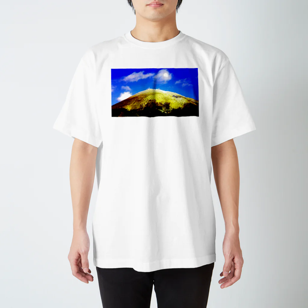 岩渕ケーシンofficialstoreのmountainportrait   IWBCch Regular Fit T-Shirt