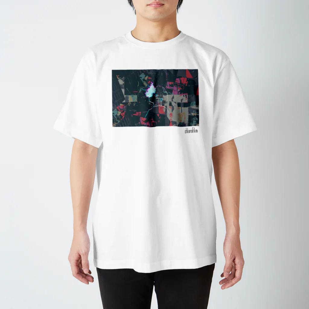 クロロフィルム_officialgoodsのクロロの見返り美人T(ホワイト) Regular Fit T-Shirt