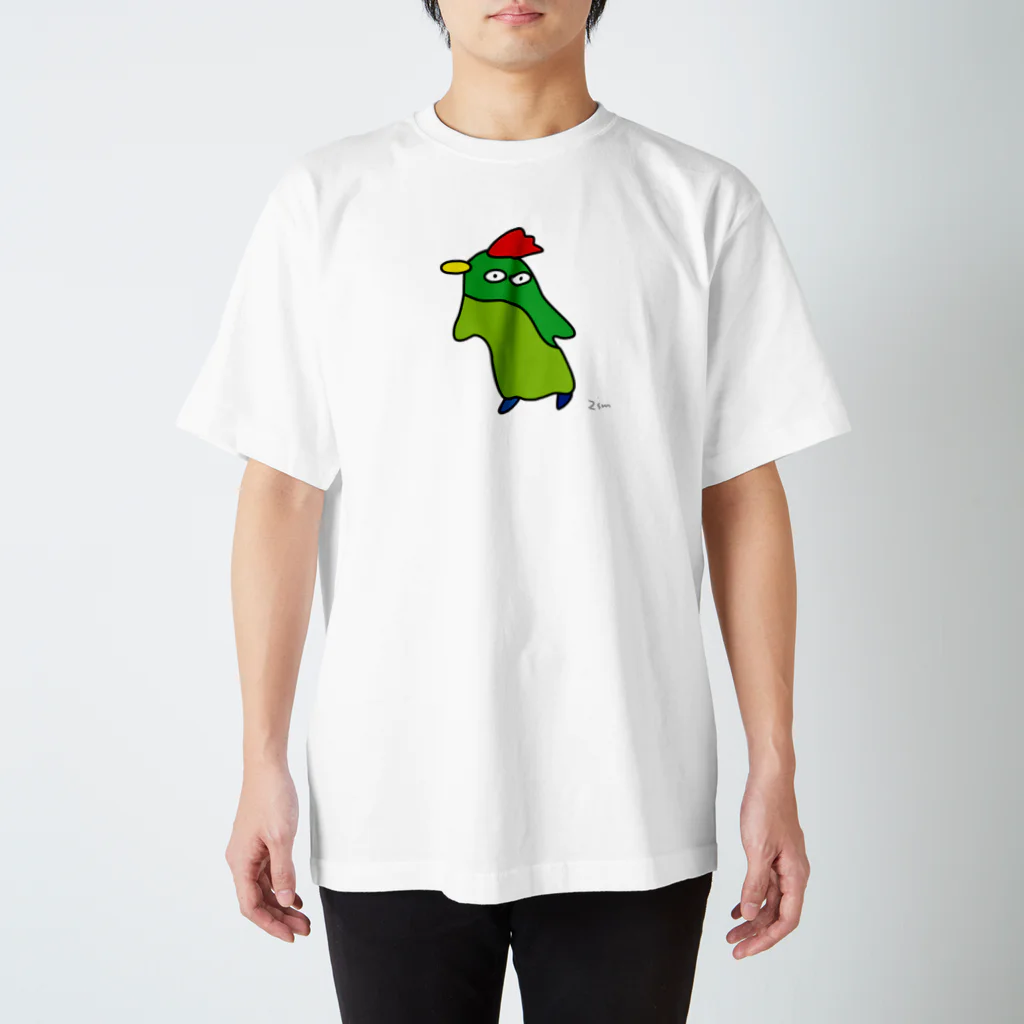 にせんちめんたるのペンギン (大きめ) スタンダードTシャツ