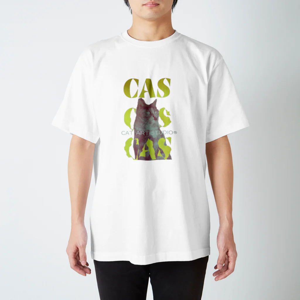 stakejapanのCAT ART STUDIOUS スタンダードTシャツ