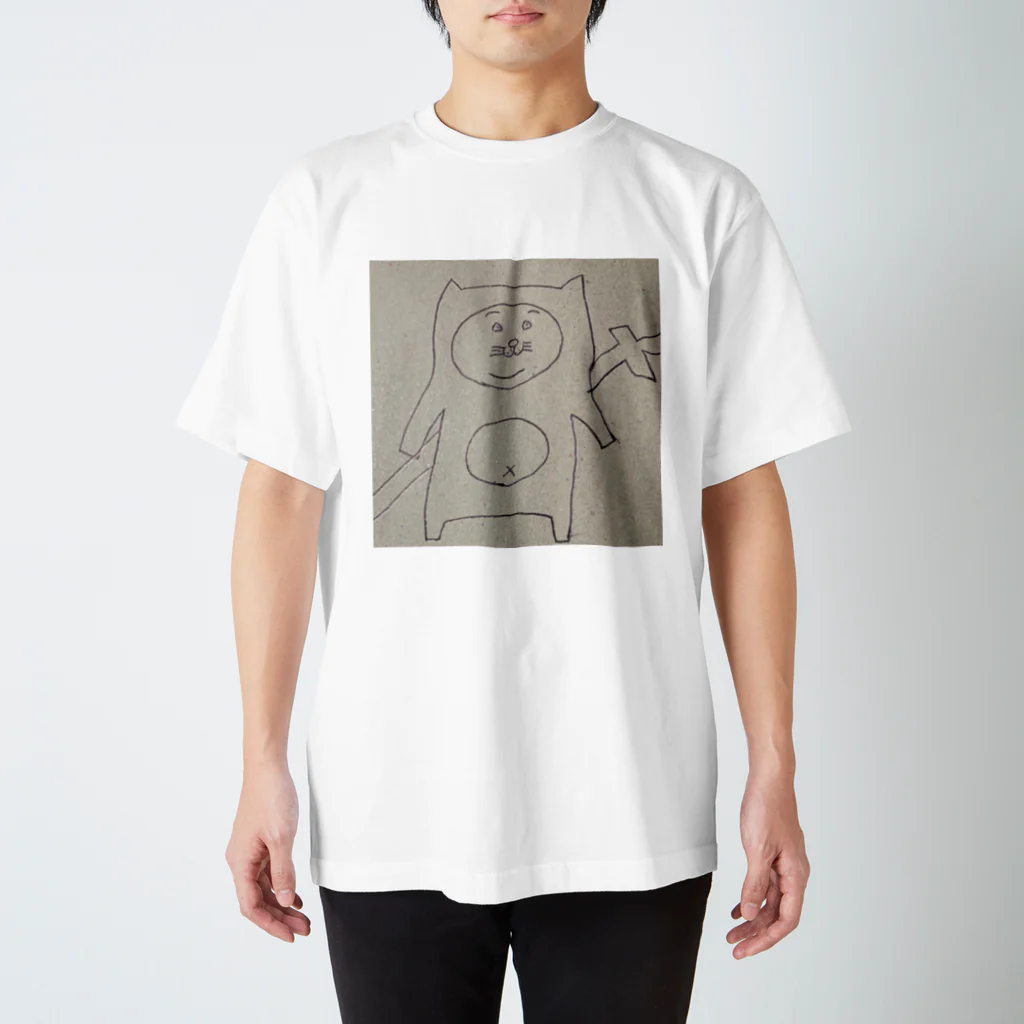 松本秀文（詩のこと以外かすり傷）の猫忍 Regular Fit T-Shirt