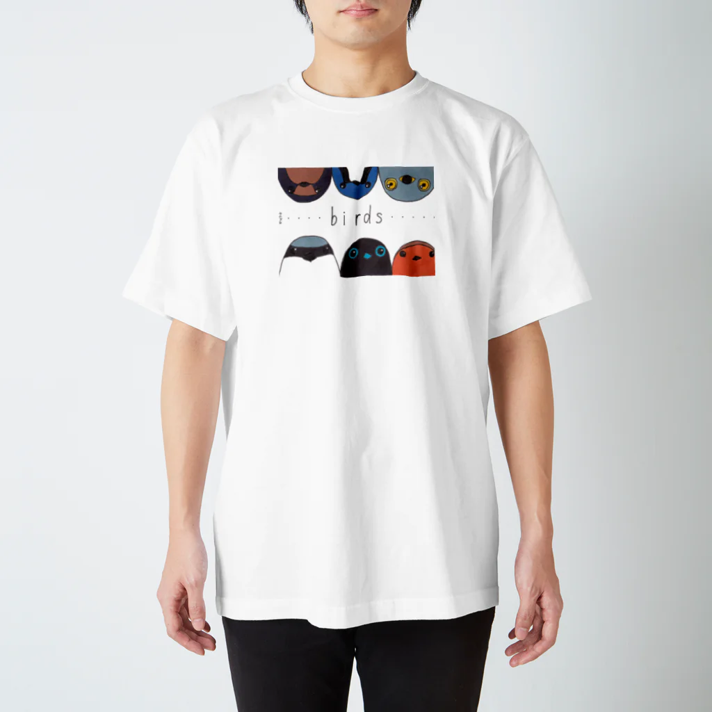ocha_torida-店の日本の夏鳥 スタンダードTシャツ