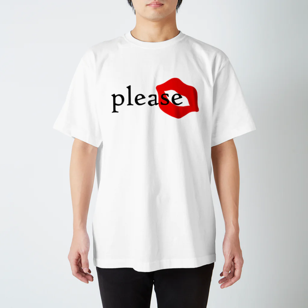 チンチロ刑務所のplease スタンダードTシャツ