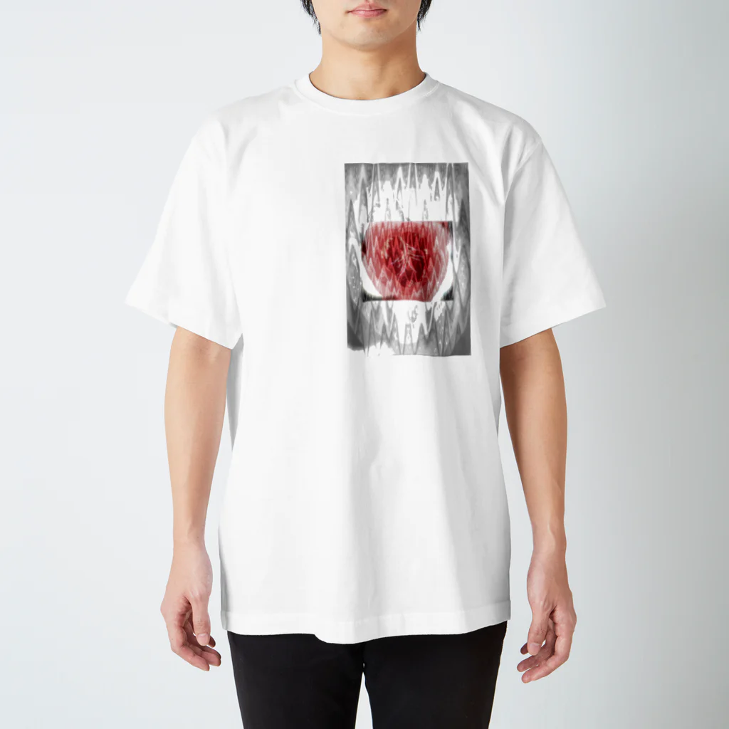 向日葵の脈拍149 ver.白重 Regular Fit T-Shirt