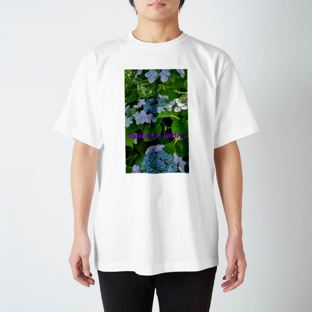 saraquaarinaの紫陽花Ⅱ スタンダードTシャツ