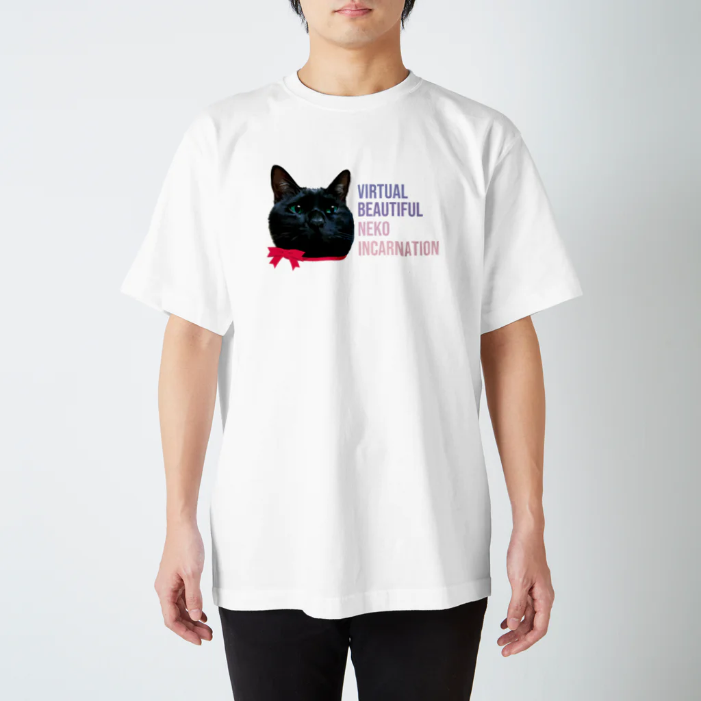 Flutterのバ美猫受肉 スタンダードTシャツ