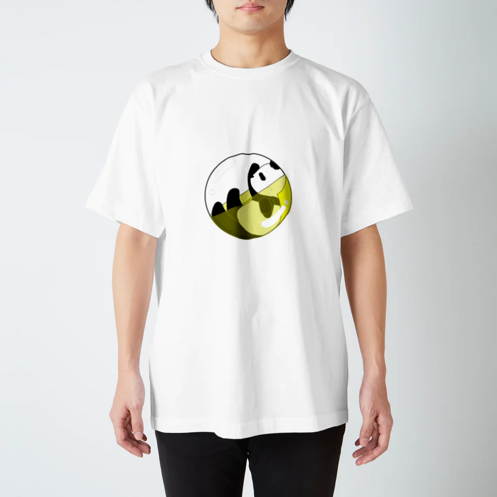 🐼なご🐼のカプセルinパンダ スタンダードTシャツ