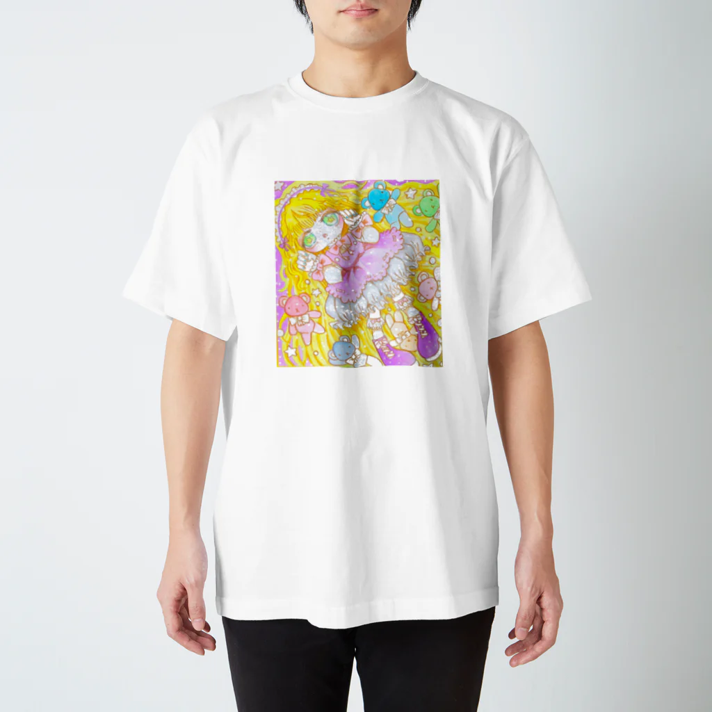 WORLD OF GIRLSのべあとりすのTシャツ。 スタンダードTシャツ