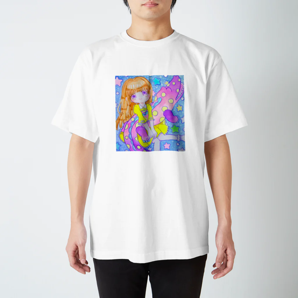 WORLD OF GIRLSのわにワニTシャツ。 スタンダードTシャツ