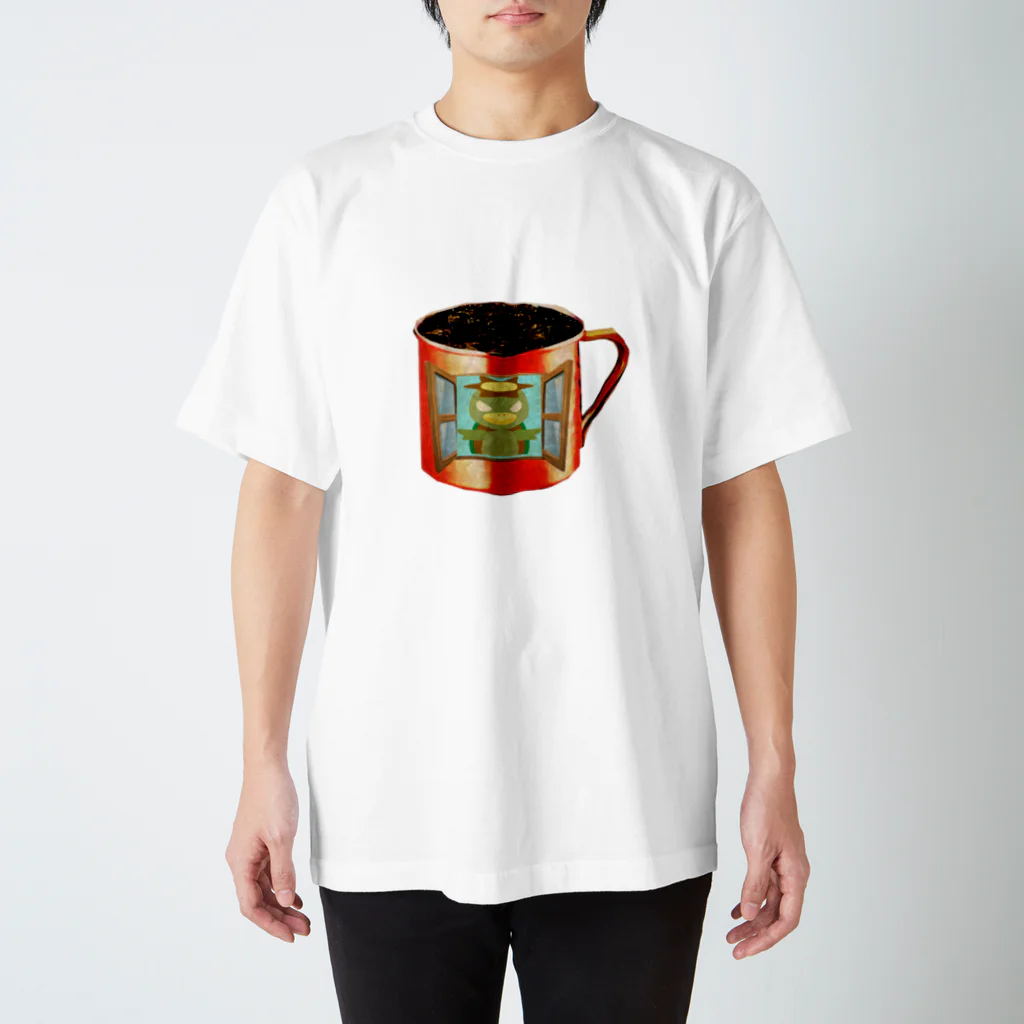 Danke Shoot CoffeeのCopper Cappar スタンダードTシャツ