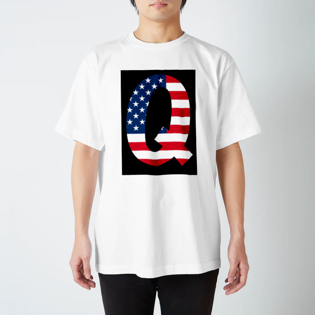 空豆惑星のQ Regular Fit T-Shirt