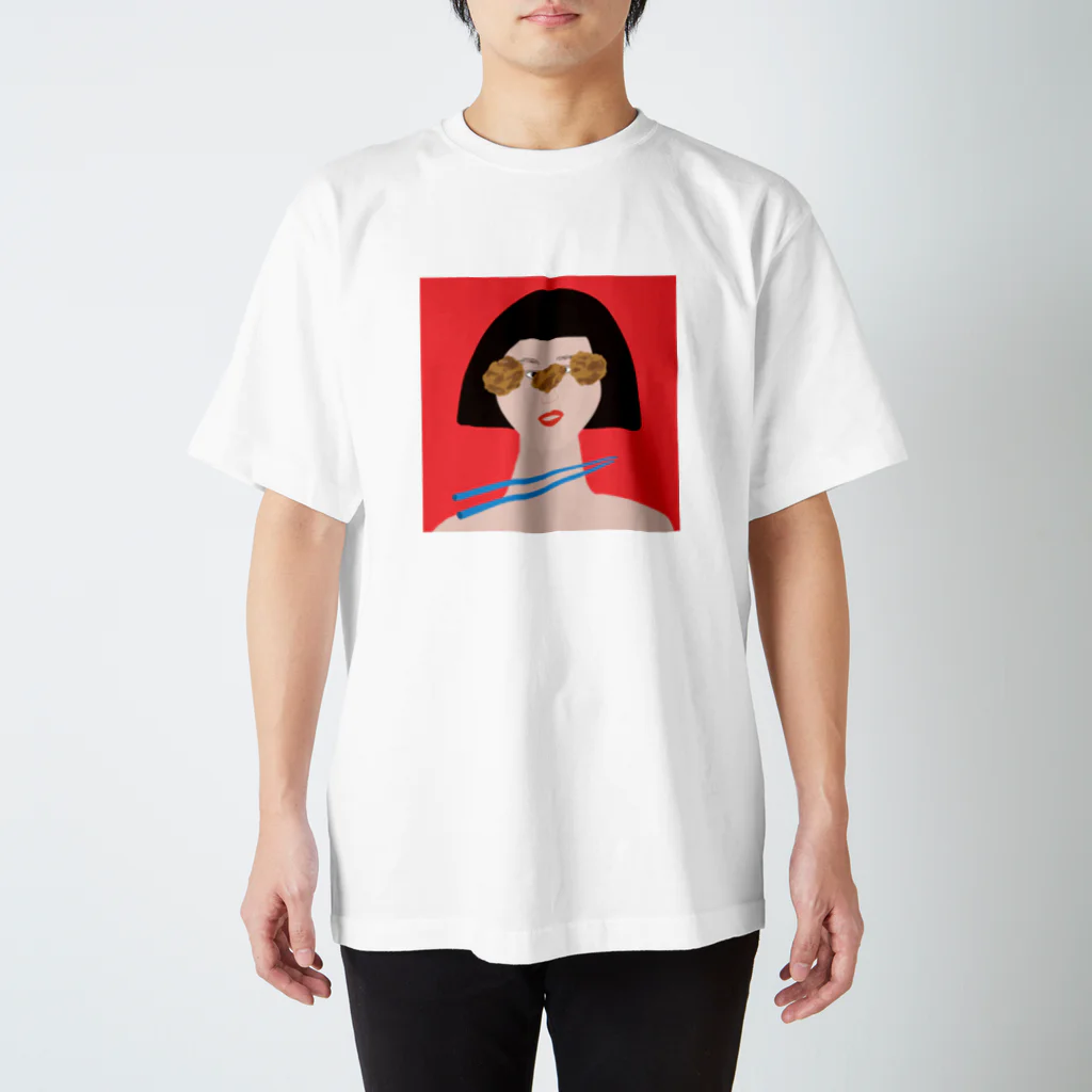 石川飴子のから揚げの女 Regular Fit T-Shirt