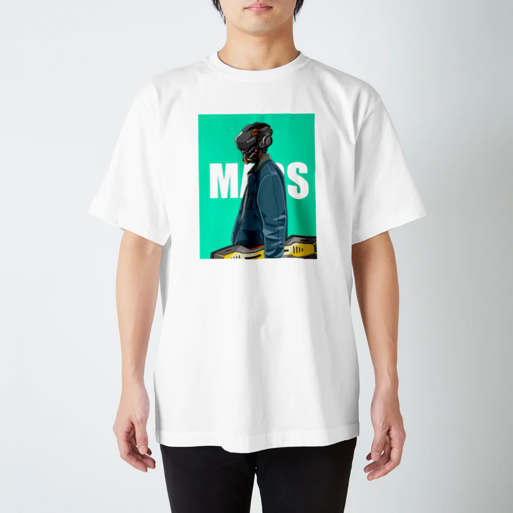 MARS seriesのYoung people living on Mars.01 Regular Fit T-Shirt