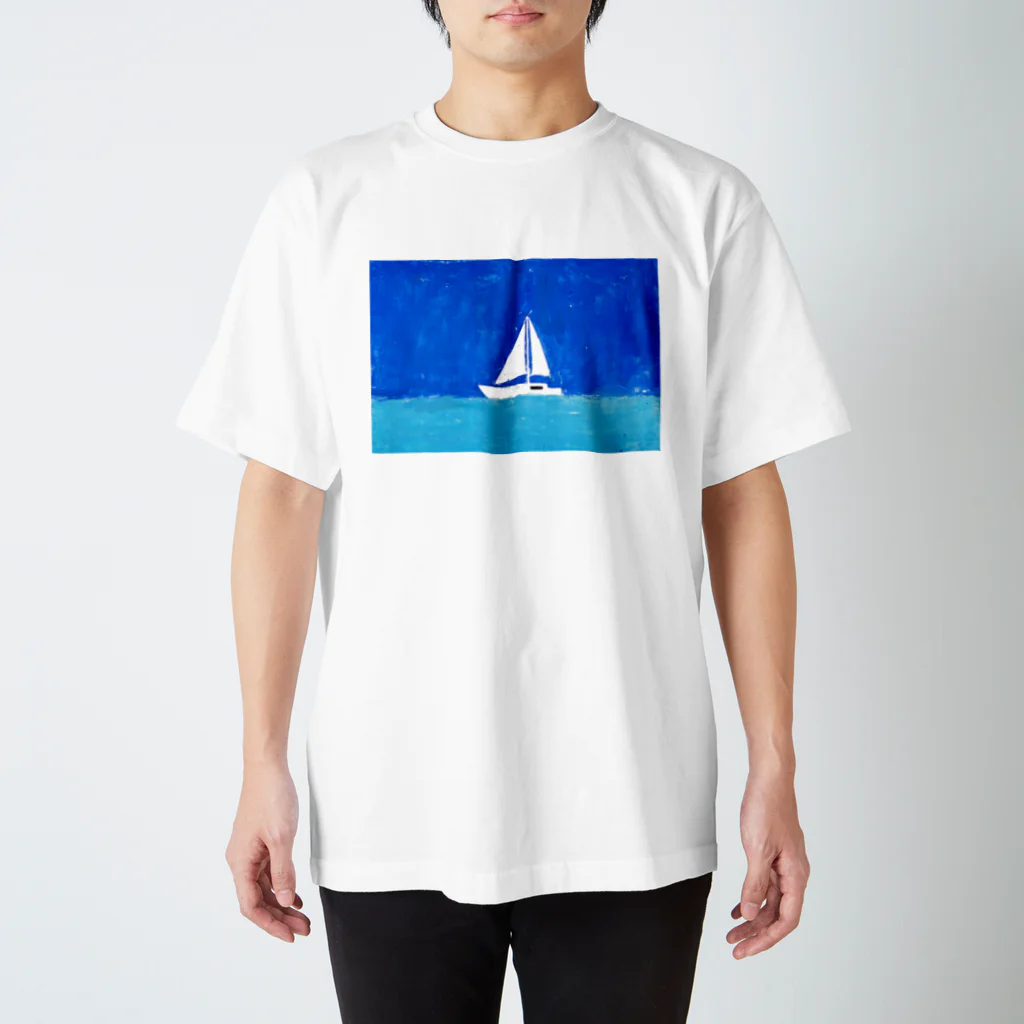 ＹＯＵ＿の絵はがきＢＯＸの渚にて Regular Fit T-Shirt