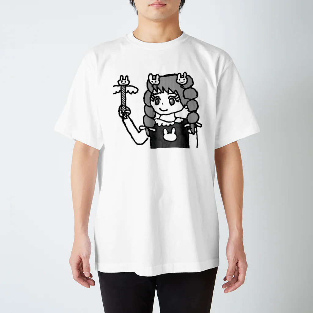 BLUEHOMEの魔法少女うさピンク Regular Fit T-Shirt