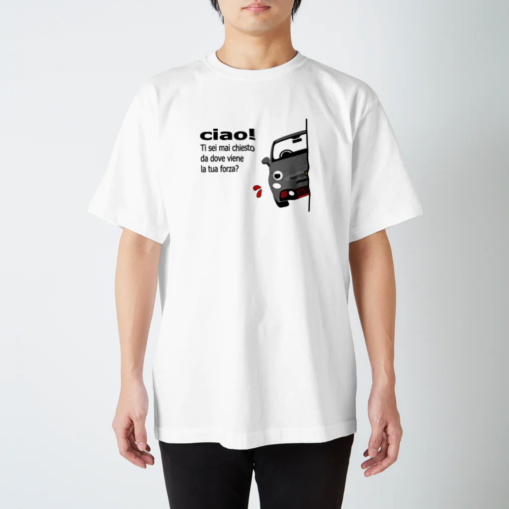 ニキトウホンポのMYヒョッコリチン　ベルジオーネ　ふく スタンダードTシャツ