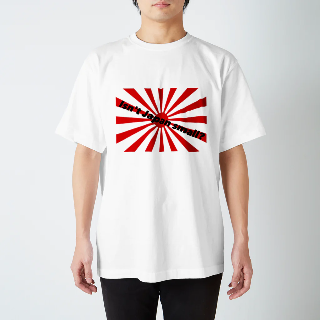 英語読めないさんの家の日の丸シリーズ スタンダードTシャツ