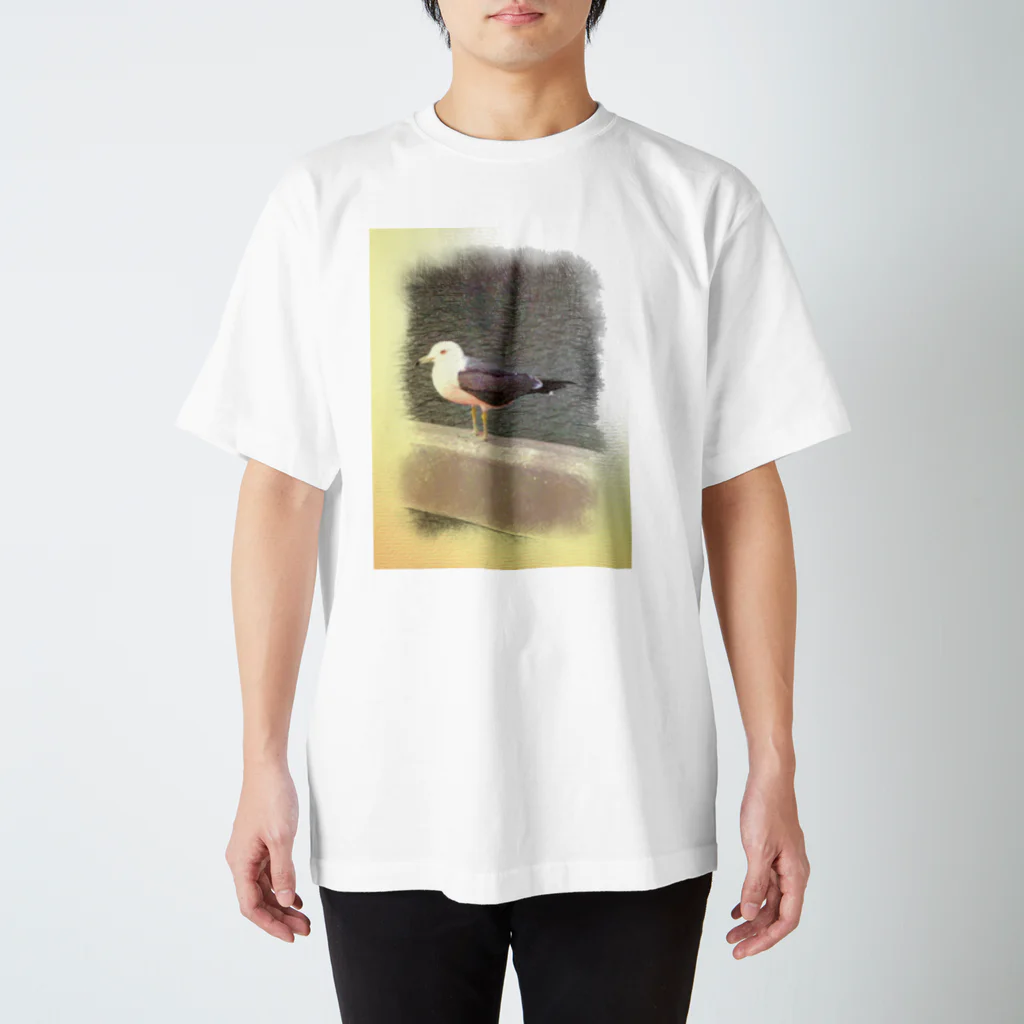 ぴん太のイケメン鳥 Regular Fit T-Shirt