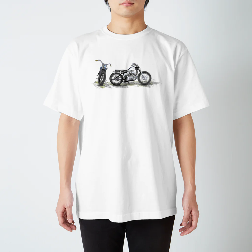 tw_and_cherryのSand Racer Regular Fit T-Shirt