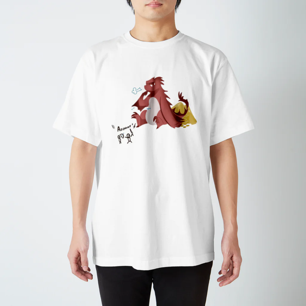 ラシマ工房のウェスタンドラゴンの憂鬱 スタンダードTシャツ