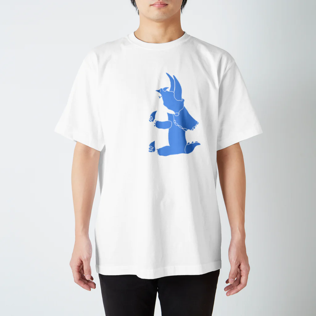 ぺぇねもんショップのちょこんとトリケラトプスくん スタンダードTシャツ