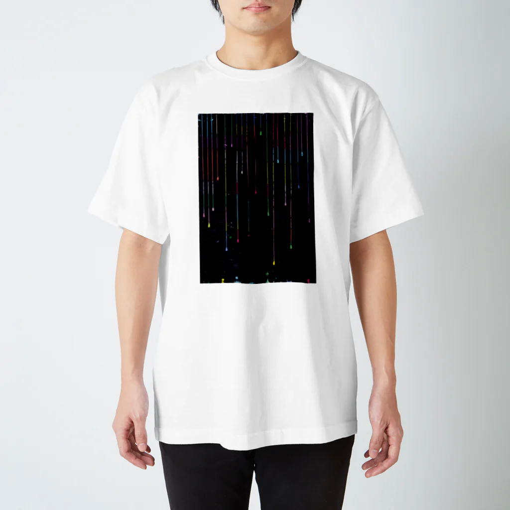 ＹＯＵ＿の絵はがきＢＯＸの雨露０２ スタンダードTシャツ