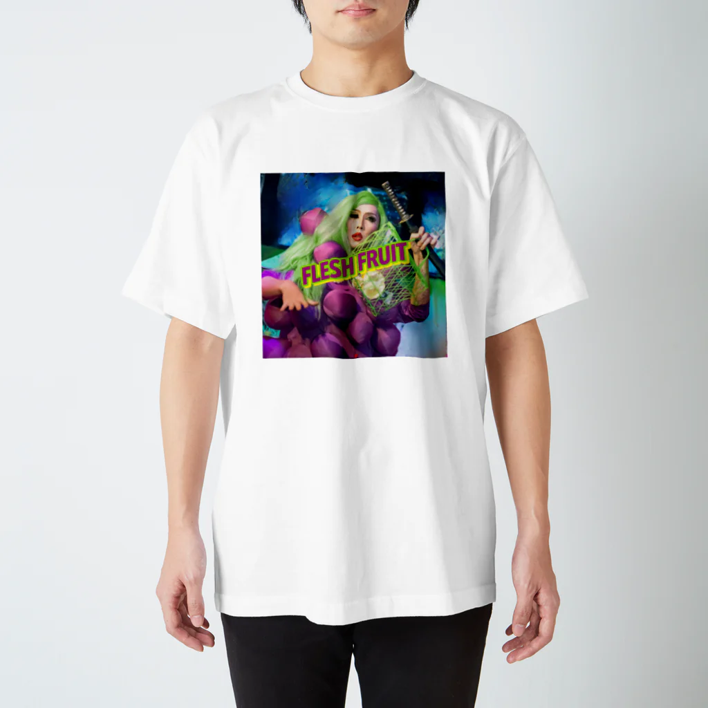 雄大と書いてゆうたショップのflesh grape スタンダードTシャツ