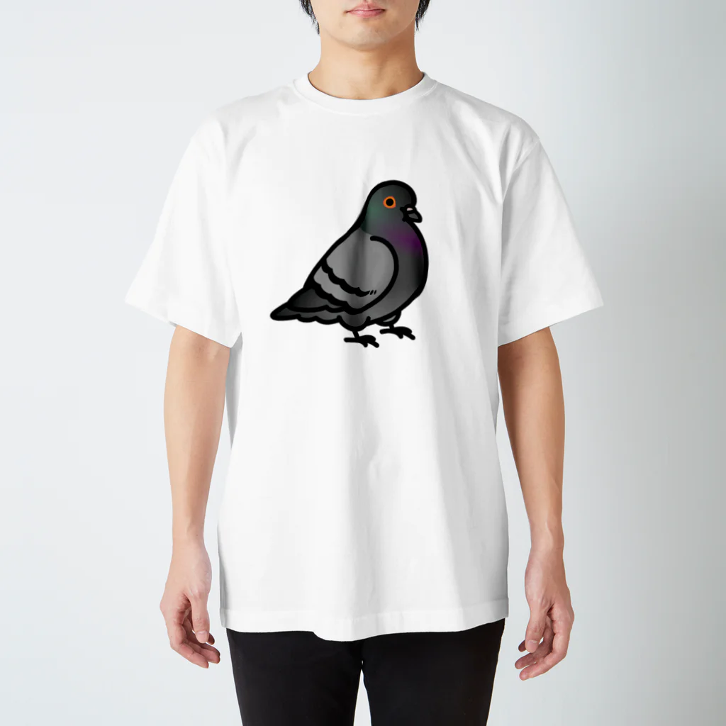 Cody the LovebirdのChubby Bird 鳩 Regular Fit T-Shirt