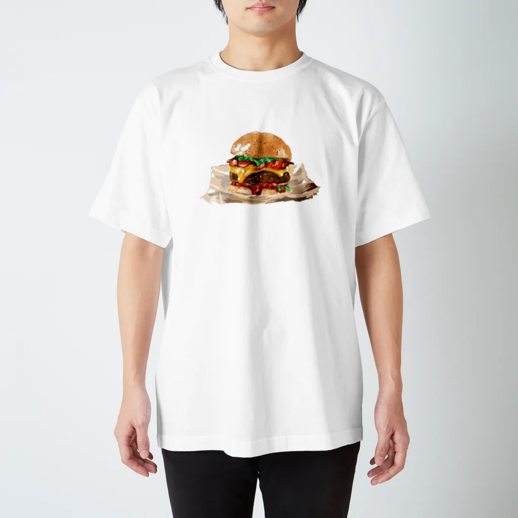 グラウンドのハンバーガー -hamburger- スタンダードTシャツ